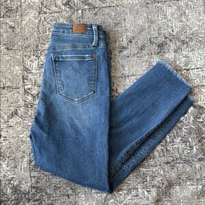 Judy Blue Blue Denim Jeans   Size 27   5 Boyfriend fit  Howdy